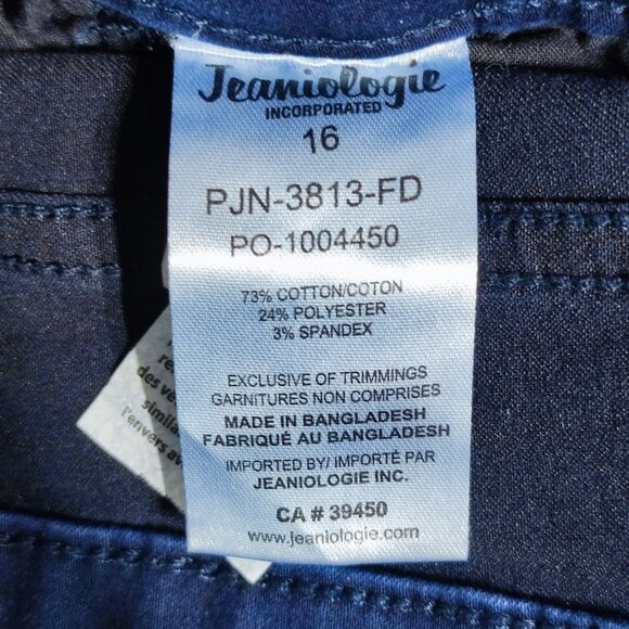 Frankie & Stella jeans women's size 16 ink blue colour skinny stretch bombshell - Picture 7 of 14